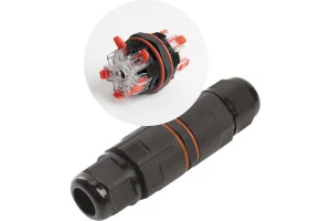 Соединитель-коннектор 5-контакт с СМК221 пружинным контактом водонепроницаемый LD535 STEKKER *1