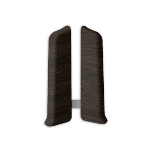 Заглушки для плинтуса (левая/правая) 301 Венге 80мм Лексида