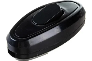 Выключатель электрический на шнур 250В 10A GLS10-01-20 черный (Stekker) *1