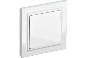 Выключатель 1-кл СП "Brite" ВСР10-1-0-БрБ 10А в сборе белый IEK BR-V10-0-10-K01-F