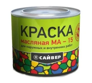 Краска Сайвер МА-15 св-голубая 1,8кг