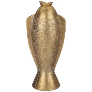 Ваза декоративная Lefard "Бохо" 13,5х10,5х30,5см Рыба 146-1813 *1/12