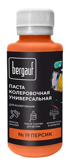 Паста колеровочная Bergauf 0,1л персик 68682