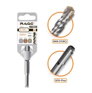 Бур по бетону  8х210мм SDS-plus RAGE by VIRA 560821 *1