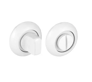 Сантехническая завертка к ручкам АЛЛЮР АРТ BK-R1 W(31110) матовый белый 14626 *1