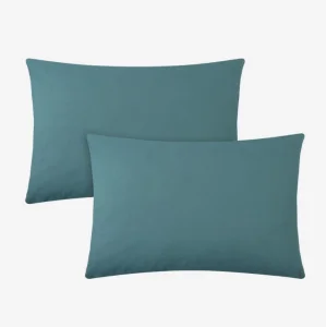 Комплект наволочек "Этель" 50х70-2 шт, цв.зеленый, поплин, 100% хл 10183945