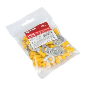 Наконечник кольцевой НКИ 6,0-8 (упак 50 шт) nki-5.5-8n EKF