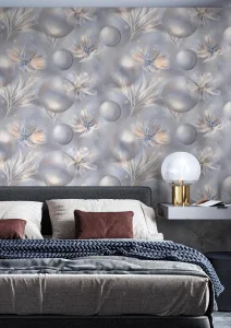 Обои горячего тиснения Palitra Family 10,05х1,06м Faraday декор серый FM72425-62 *1/8