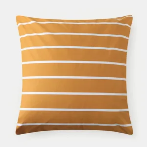 Наволочка Этель "Mustard stripes" 70*70см, 100% хлопок, поплин 125г/м2 10801796
