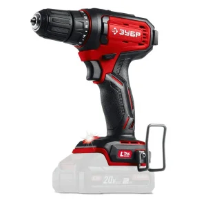 Дрель-шуруповерт аккум. Зубр ДШ-40 20В, 40Нм, без АКБ LMS 0-400/0-1500 об/мин *1