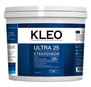 Клей для стеклообоев стеклохолста готовый к применению KLEO Ultra 25 5кг *1 (-25)