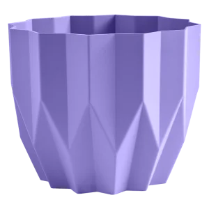 Кашпо д/цветов пласт. "Геометрия" 5,8л лаванда КШ-5822 (La Decoro) *1