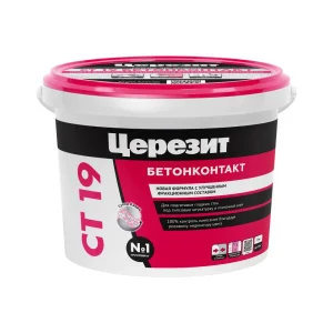 Грунтовка бетонконтакт Церезит СТ-19 3кг