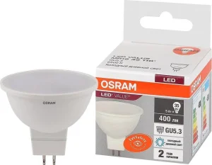 Лампа светодиодная LVMR1635 5SW/865 230V GU5.3 10X1 RU OSRAM