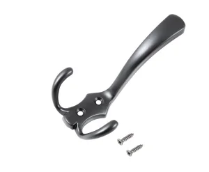 Крючок-вешалка StahlBuro 306 А BL матовый черный (европакет) 16179 *1