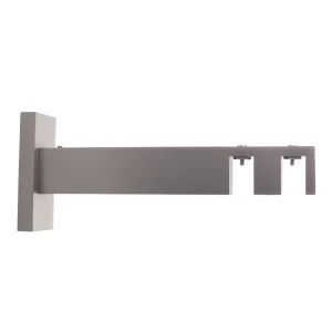 Кронштейн профильный стеновой 13/13мм, САТИН *1