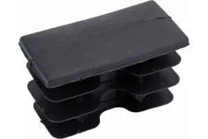 Заглушка внутренняя для трубы 20х40мм, черн.пластик, (4 шт) - пакет Tech-Krep 150031 *1