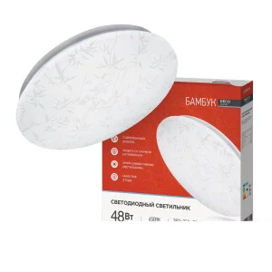 Светильник светодиодный DECO Бамбук 48Вт 6500К 3120лм 230В 350х55мм 4690612038605  (In Home) *1