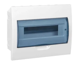 Корпус ЩРВ-П-12 Krepta 3 IP41 встраиваемый пластик. бел. MKP12-V-12-40-10 (IEK) *1