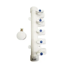 Коллектор РР 32/3*20 с воздухоотводом синий *1/14