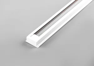 Шинопровод для трековых светильников, белый, 3м,  в наборе токоввод, заглушка, крепление, CAB1003