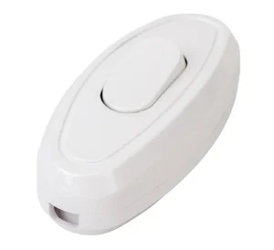 Выключатель электрический на шнур 250В 10A GLS10-01-20 белый (Stekker) *1