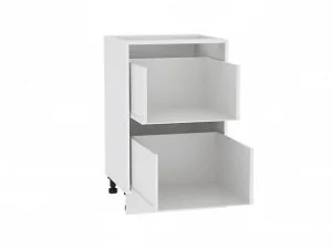 Каркас стол 600мм 60/2 ящика (белый) 70СЯ260Б *1