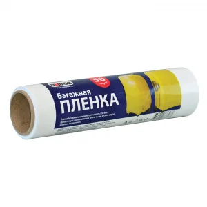 Стретч-пленка UNIBOB багажная ПЭ 250мм х 50м 20мкм белая *1/16 (71056)