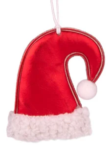 Украшение подвесное Красный колпак 6,5x1,5x7,5см арт.86380 *1