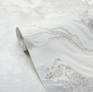 Обои компакт-винил My Way 588134 1,06х10м штукатурка серые