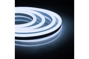 Лента светодиодная,144SMD(2835)/м 12Вт/м 220V IP67 50м, 6500K LS721 с 1 сетевым шнуром, 1 заглушкой,