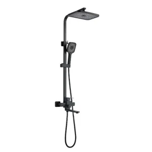 Душевая система Shevanik S7036H нержавеющая сталь, черный (3)