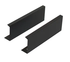 Ручка-профиль мебельная StahlBuro A306-96 BL матовый черный 2шт