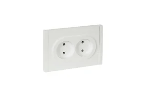 Розетка 2-м СП 