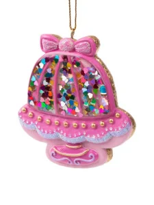 Украшение подвесное Кекс полирезина 1,5х7,5х7см арт.89312 *1