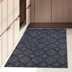 Коврик придверный 60х100см ОРНАМЕНТ серый 01 S *1