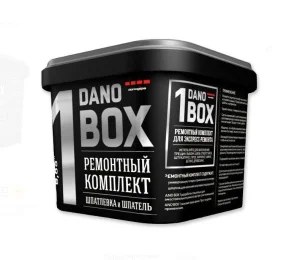 Шпаклевка финишная готовая DANOGIPS Dano Box 1 ремонтный комплект для экспресс ремонта 1кг