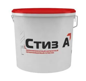 Герметик однокомпонентный акрилатный СТИЗ-А  3 кг