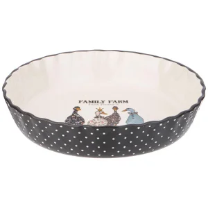 Форма Для Выпечки Agness "Family Farm" Круглая 2,1 Л 27,5*27,5*6 Cм