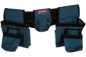 ЗУБР  18 карманов, держатель для молотка, пояс монтажника (38640)