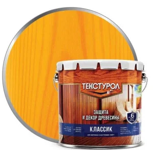 Текстурол классик деревозащитное средство Сосна 3л Л-С 0013994