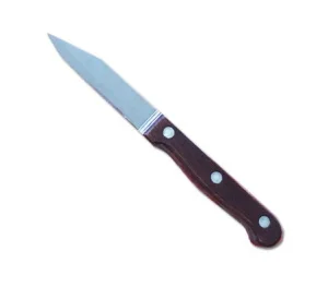 Нож для овощей 8 см. Деревянная ручка, РТЗ-72