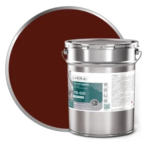 Грунт ГФ-021 Лакра 0007649 красно-коричневый 20кг