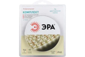Комплект светодиодной ленты 5050 kit-14,4-60-12-IP65-2700-5м Б0043069 (Эра) *1/50