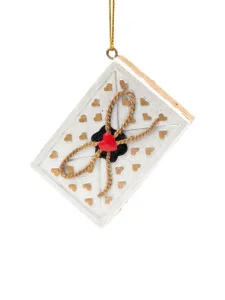 Украшение подвесное Конверт полирезина 1,2x6x4,2см арт.89416 *1