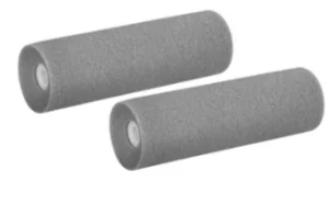 Валик 11 см, темно-серый, уп.2шт, поролон EVO, д.35мм, c торц.выем, 86721199