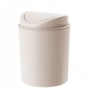 Контейнер для мусора 1л 115х115х153мм бежевый 