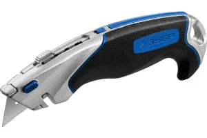 Нож универсальный с автостопом Зубр А24 Профессионал 0923 *1