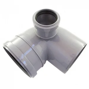 Отвод D110 90гр с выходом 50 правый