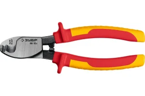 Кабелерез диэлектрический 165мм НК-16В, d9 мм, 1000В Зубр Профессионал 23344-16V *1